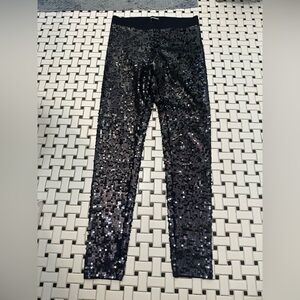 Express Black Sequin Pants